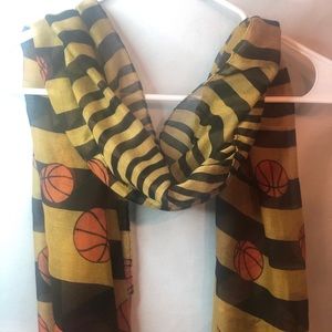Team Color Fashion Basketball Scarf